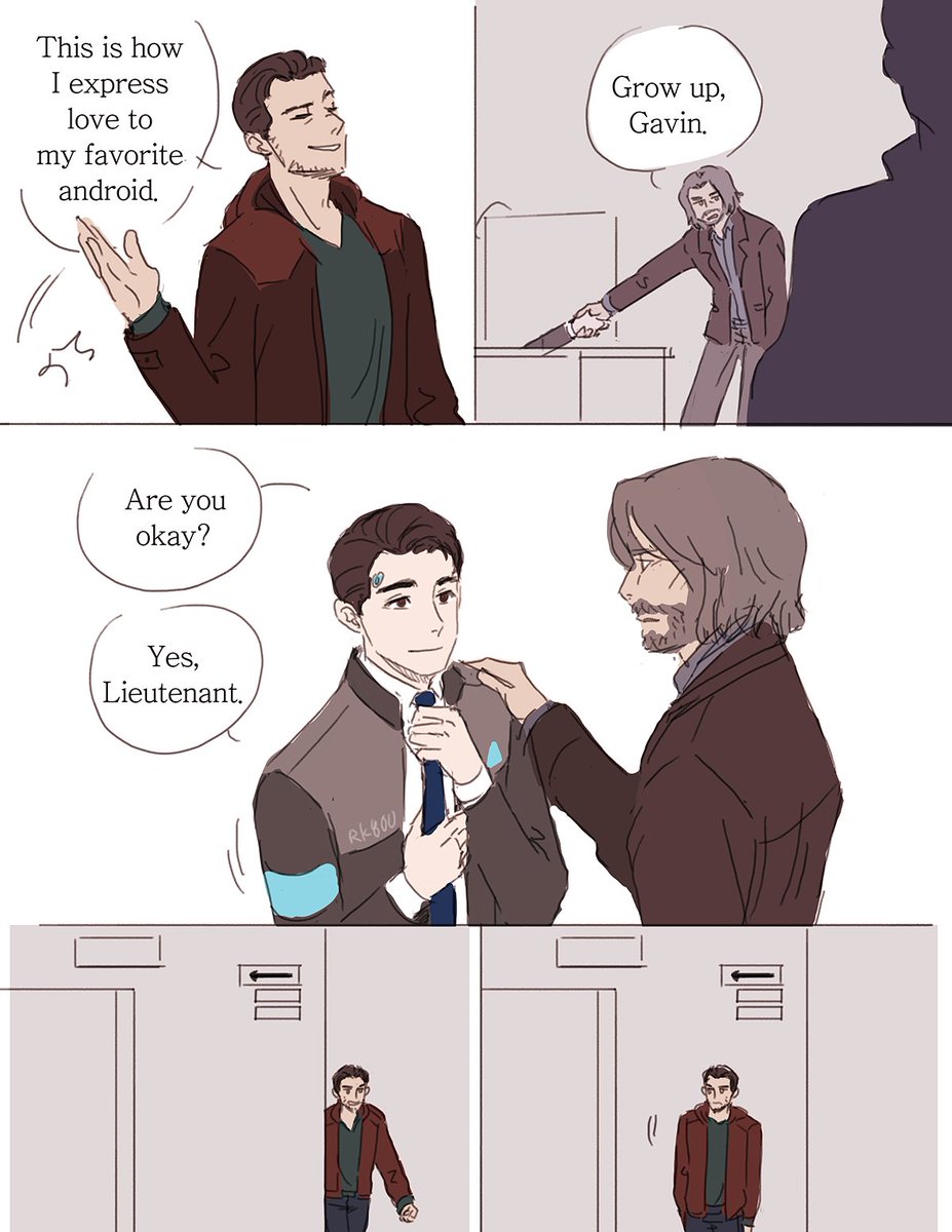 TCBunnycomics's tweet photo. Happy Valentine’s day!!!
My shoulders and hands are hurting like crazy lolol But I made it on time!! WHEW!!!
#detroitbecomehuman #detroitconnor #detroithank #hankcon #hankxconnor #dbhconnor #dbhhank #rk800 #dbh https://t.co/j4BWpd6S5a