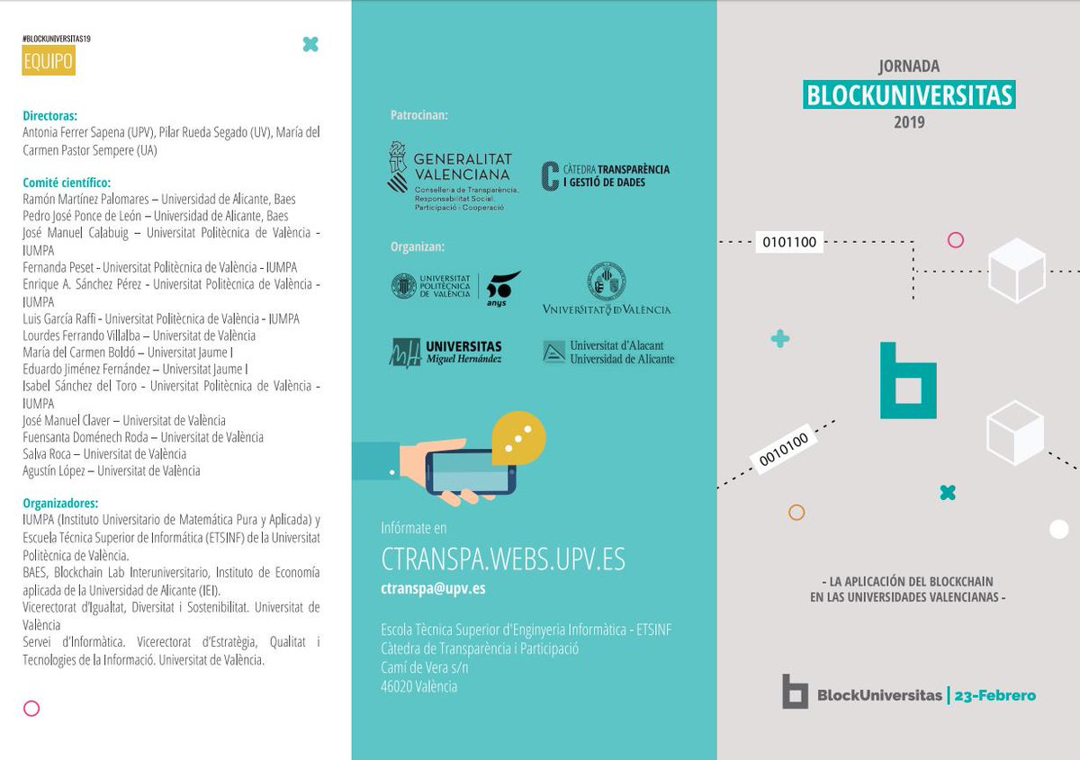 #CTranspaUPV tweet media