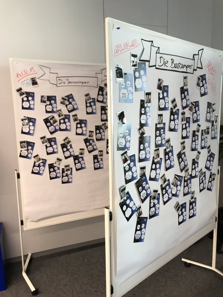 Sessions started 😊 We have many great ideas and questions to discuss. For example „what the fuck is o365?“ or „how to manage a cultural shift?“ <a href="/JulBSee/">Julia Weber</a> <a href="/ZF_Group/">ZF Group</a> #ZFBarcamp #openspace #Digitalization
