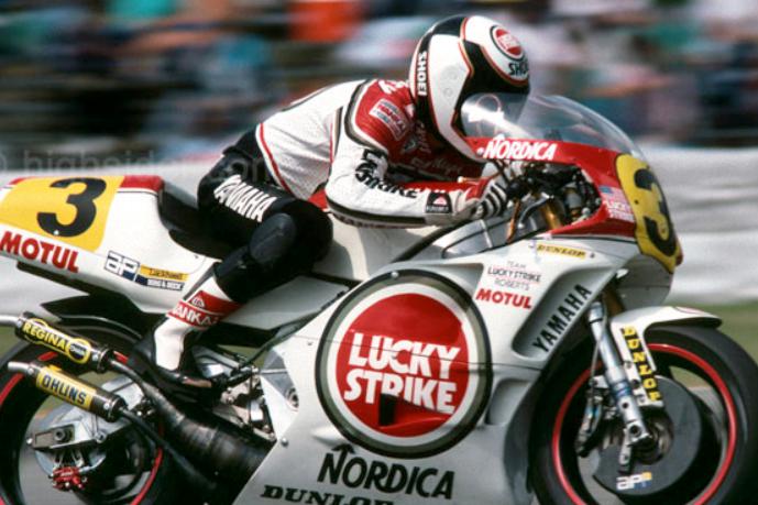 1989年 WGP500 ウェイン・レイニー】89年のラッキーストライクカラーの