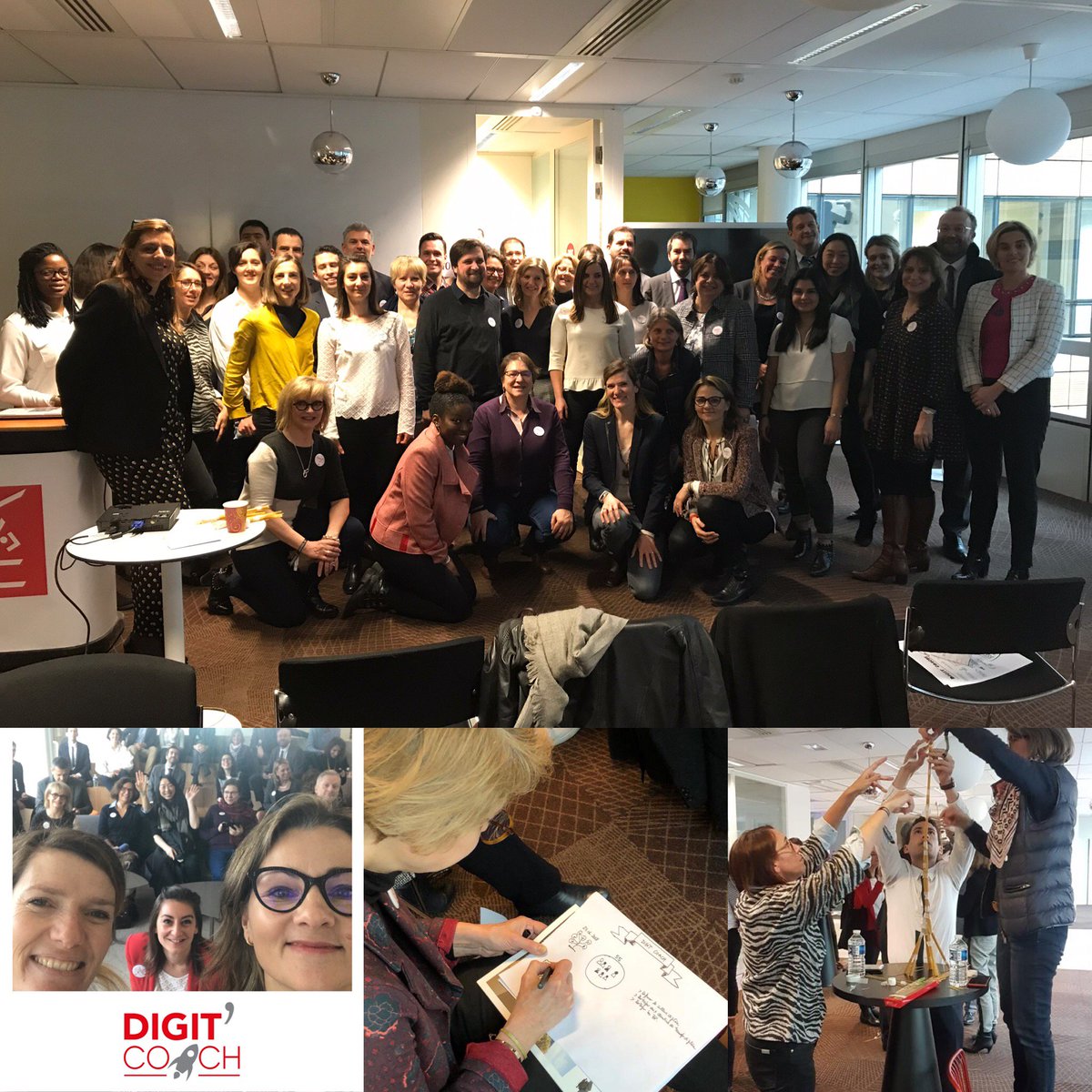Troisième édition de notre journée « Ambassadeurs digitaux » à la Caisse d’Epargne Ile-de-France. Un pur moment dynamisant de partages, de bonne humeur et de transversalité !
#TransfoDigitale #Collaboratif #Tranversalité #DigitalExpresso #DigitalByCeidf <a href="/mariondw/">Marion Dewagenaere</a> <a href="/marj0105/">marjo lh</a>