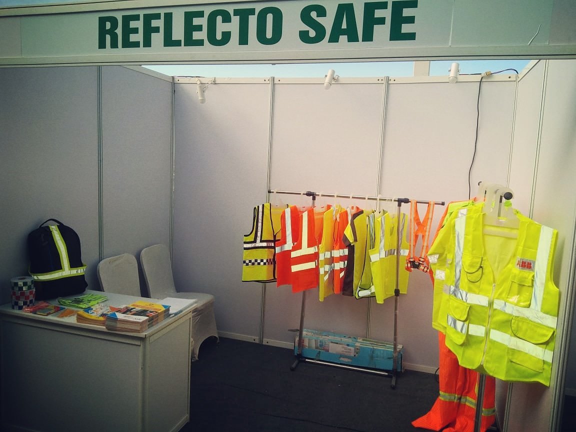 Reflecto_Safe's tweet photo. Ready to welcome all the visitors and delegates at the 8th edition of industrial safety summit 2019 by safety plus plus!
#safetyexpo #HSEsummit2019 #Reflectosafe #Bangalore #MakeinIndia #3Mreflectivematerials #Reflectivesafetyclothing #SafetyClothing #Reflectiveaccessories https://t.co/93miYb9pvn