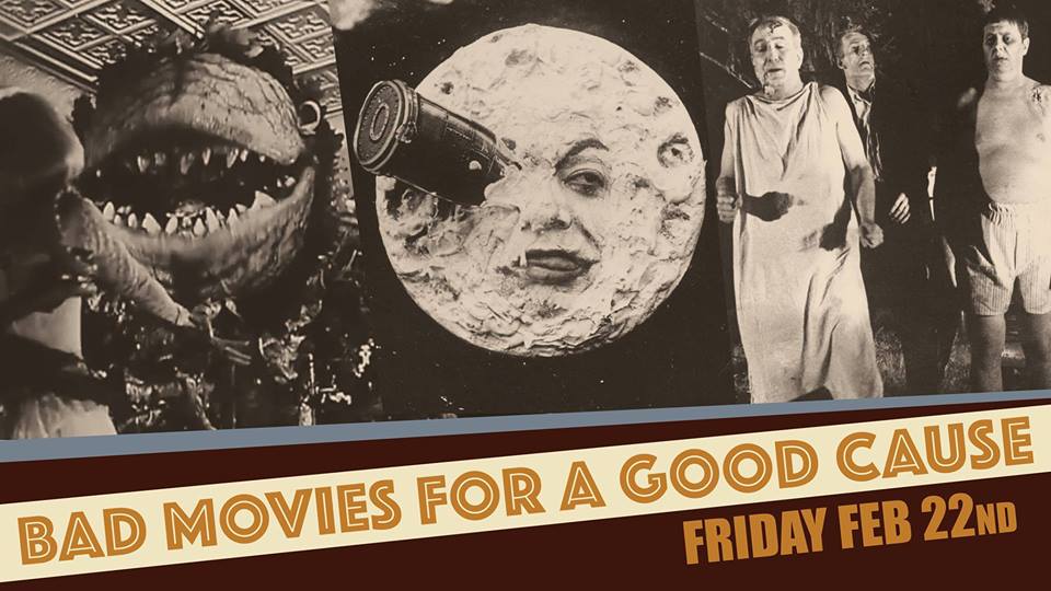 Come along to Holy Rollers Studios on Friday February 22, for a night of 'Bad Movies for a Good Cause'. 

All proceeds from the night will go toward an upgrade for our 1st floor common area in honour of Graduate and dear friend to so many, Jess Nolan.

We hope to see you there <3