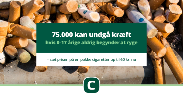 orlaosterby's tweet photo. Børn skal ikke ryge. Derfor går vi i @KonservativeDK  som de eneste i blå blok ind for, at øge prisen for en pakke cigaretter til 60 kroner. #dkpol #sundpol https://t.co/5sB89b6Npf