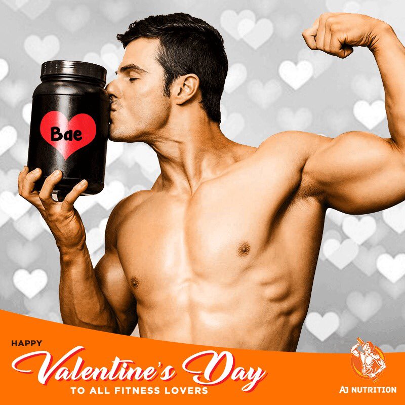 AJnutrition_In's tweet photo. Wishing all those committed to fitness, a very happy #ValentinesDay! ❤️💪 
#LoversDay #FitnessGoals #HappyValentinesDay #GullyBoy #ApnaTimeAayega #ValentinesDay2019 #GullyBoyReview #ajnutrition #bae #fitnessaddict #fitness #gymmotivation https://t.co/MjwunVPj6r