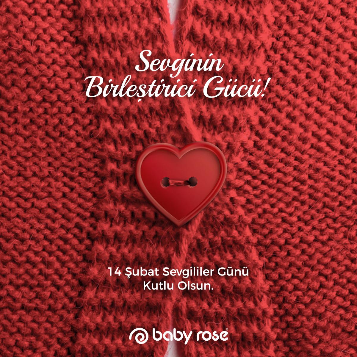 14 Şubat Sevgililer Günü Kutlu Olsun.❤️

#babyrose #14şubat #sevgililergünü #bebegiyim #çocukgiyim #babywear #tekstil #textile