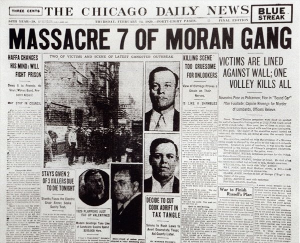 History_Pod's tweet photo. #OTD 14th February 1929: Saint Valentine’s Day Massacre committed in Chicago https://t.co/sT2bSHSUYa #historyteacher #sschat https://t.co/3XXnStiric