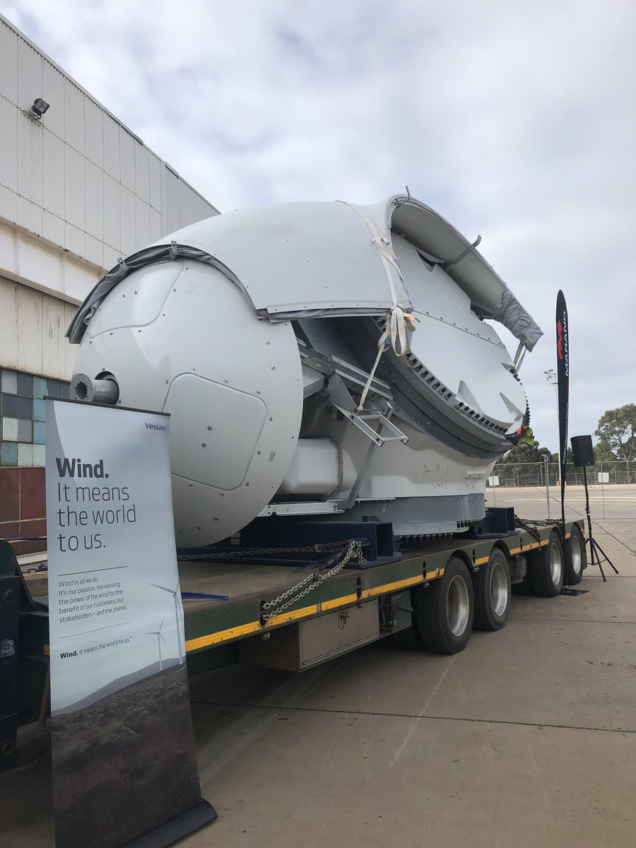 Wind turbine manufacturing will be returning to Aus after a decade away - in a new home at the former Ford factory in Geelong

We’ve always said renewable energy is  

✅Good for the environment
✅Good for the economy
and now it’s also 
✅Good for Geelong jobs
#springst #VRET