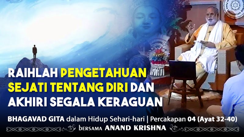 Isilah Hari ini dgn #Kebijakan #BhagavadGita brsama #Krishna #Arjuna #AnandKrishna #AnandAshram #Ubud #Bali https://youtu.be/yc6A892e-34 🙏🏼 #Filsafat #Psikologi #Spiritual #PemberdayaanDiri #Meditasi #Yoga #InnerJourney Atasi #Keraguan #Stres #Anxietas @disbudprovbali @PemkabBadung