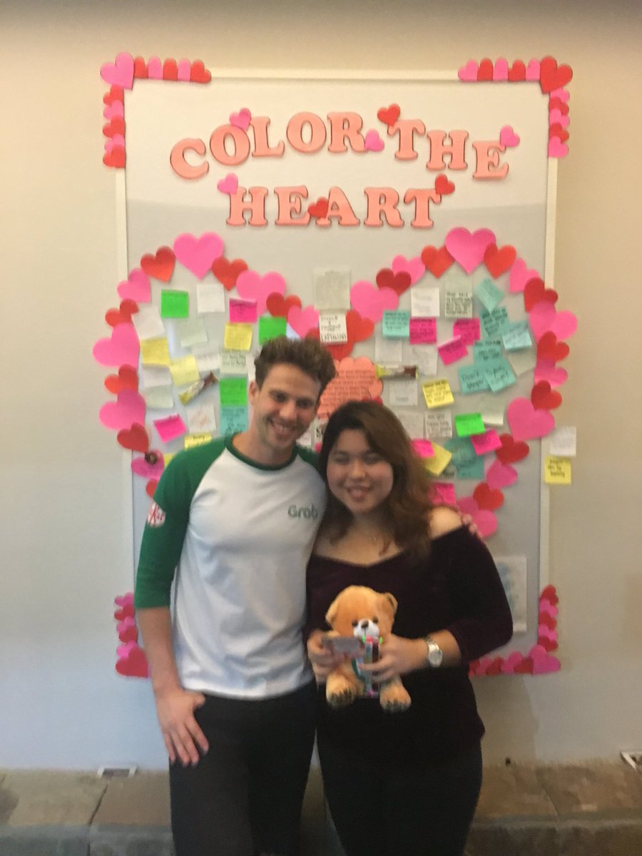 heymissmartie's tweet photo. Someone just got lucky today and found her bae this Valentines day! #GrabBae @nelsiemontuya18 https://t.co/DMSUzlywlo