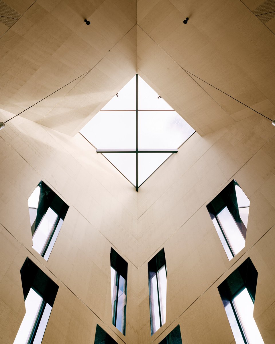 OasisArchi's tweet photo. Modernising the place of worship - timber, pine &amp; plywood work together to replace a 19th-century Norwegian church lost in a fire @dezeen https://t.co/PYVv4uGQ9C #design #architecture #church https://t.co/7suMXWwqKZ
