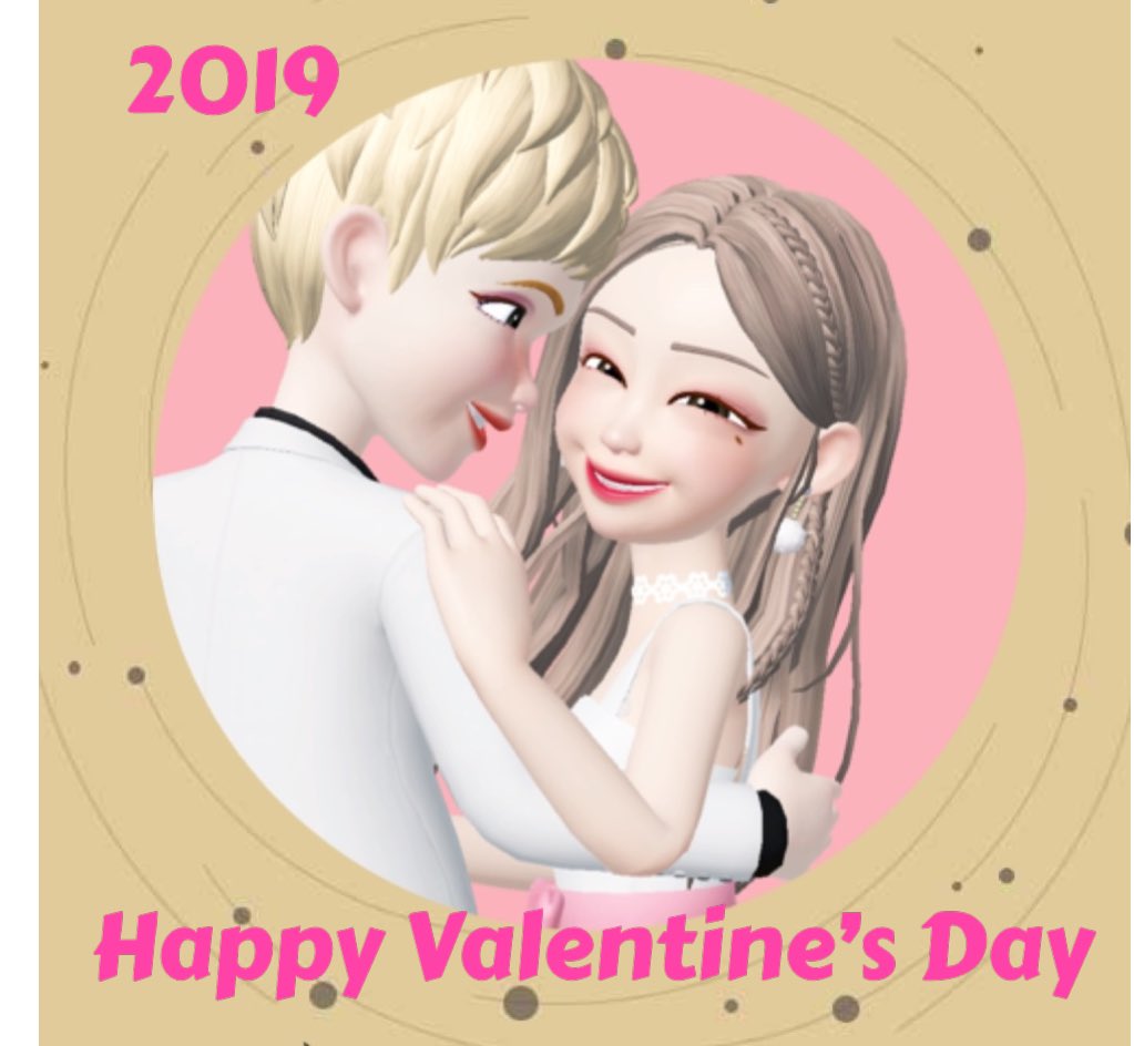 GZepeto's tweet image. #HappyValentinesDay 
#CircleFrame 
#ZEPETOしている人と繋がりたい 
with ⁦@__hryhm⁩