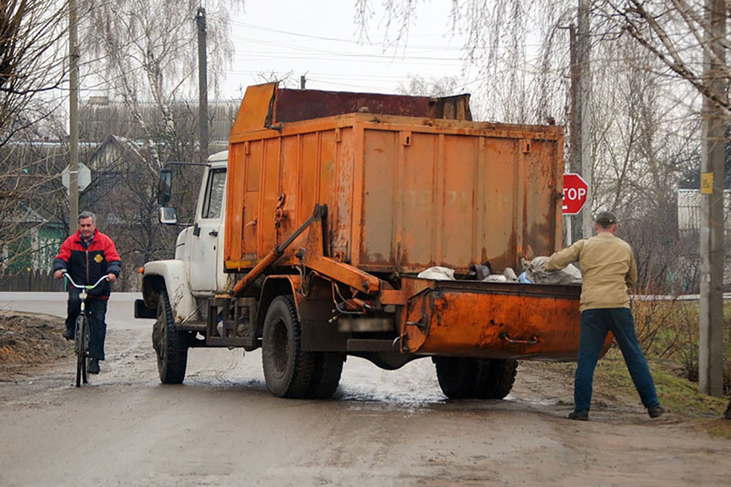 вывоз мусора из частного сектора