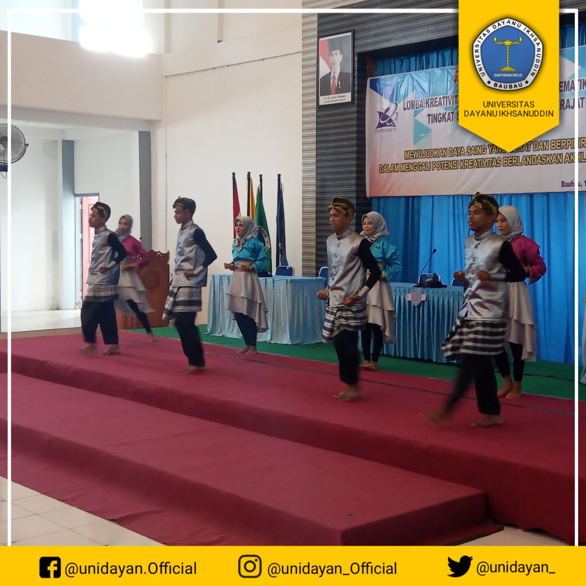 unidayan_'s tweet photo. PEMBUKAAN LOMBA MATEMATIKA
.
Kamis 14/02/19 Fakultas Ilmu Pendidikan (FKIP) program studi matematika, mengadakan lomba kreativitas siswa bidang studi matematika ke-20 tingkat Sd, smp, sma atau sederajat tingkat kota
#Baubau
#Unidayan
#UnidayanUnggul
#Unuversitas
#indonesia https://t.co/CRUoWkG050