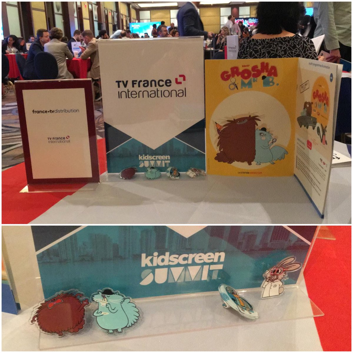 Grosha &amp; Mr B in MIAMI for <a href="/kidscreen/">Kidscreen</a> 2019 !
🎞🎬🎞
#GroshaMrB, une comédie policière #TélétoonPlus et #CanalPlusFamily avec <a href="/FranceTvDistrib/">France tv distribution</a>.
