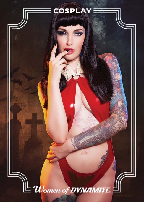 Last hour to unlock my signed card with @DynamiteComics Kickstarter shot by @_justinelouise_
https://t