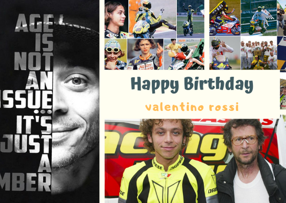 Happy Birthday 
Valentino Rossi   wish you all the best my hero 