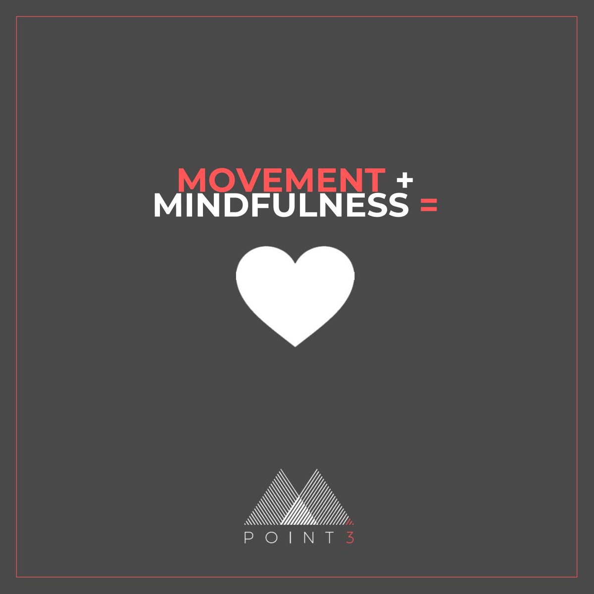 Point3Wellbeing's tweet photo. Tap to show your love for movement and mindfulness ❤️ Happy Valentine’s Day ❤️
⠀⠀⠀⠀⠀⠀⠀⠀⠀
👉🏼 Be well. Be happy. Be you.
⠀⠀⠀⠀⠀⠀⠀⠀⠀
#MoveMoreMindfully #Movement #MoveMore #happy #healthy #BeMoreMindful #Mindfulness https://t.co/WNMjbojIhx