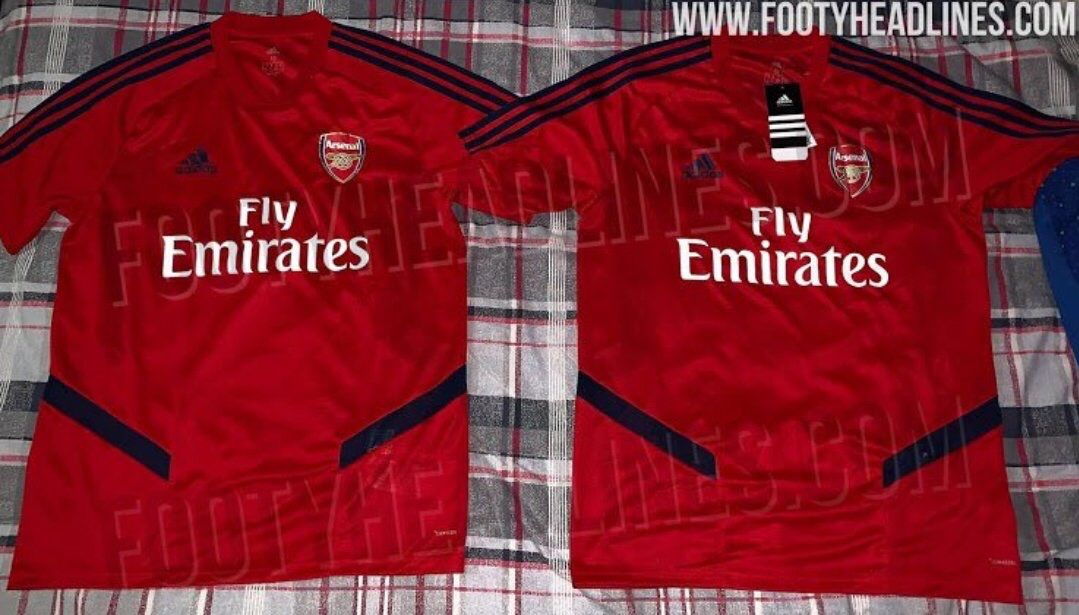 arsenal training top adidas