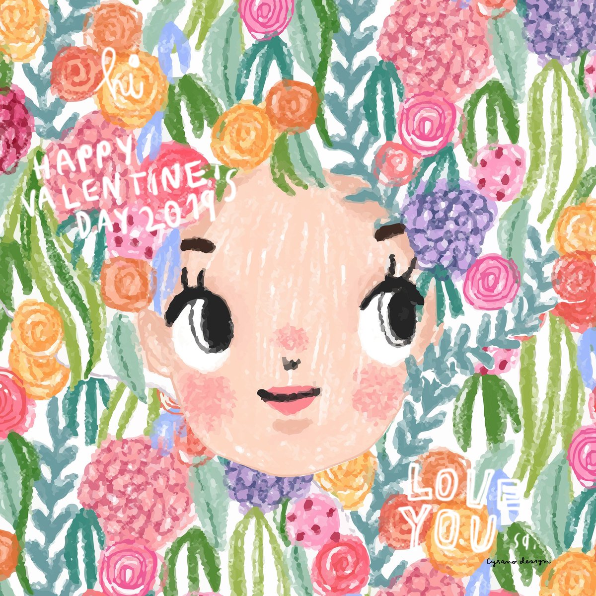 SaCyranoDesign's tweet photo. HAPPY VALENTINE's DAY 2019
มาพร้อมดอกไม้เพิ่มความสดใสให้กับทุกคนนะคะ Love is all around 😁🌺🍀
.
#CyranoDesign
.
#Valentinesday2019 #valentine #flower #colorful #blossom #illustration #illustrator #art #girl #smile #love #GalaxyNote9TH https://t.co/cgmHfyNghZ