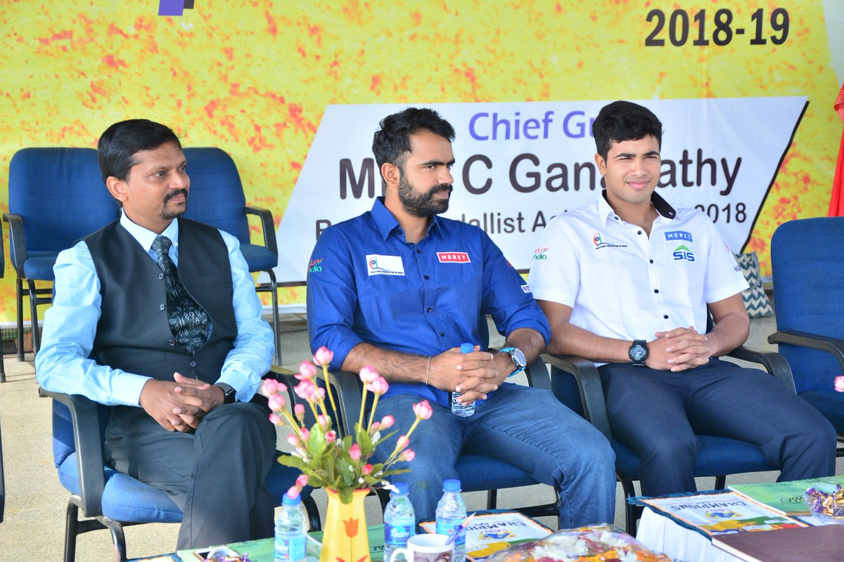 Annual Sports Day 2018 @VGSP with chief guests Varun Thakkar & KC Ganapathy Asian Games Bronze medallists
#SportsDay #VGSP #Sports