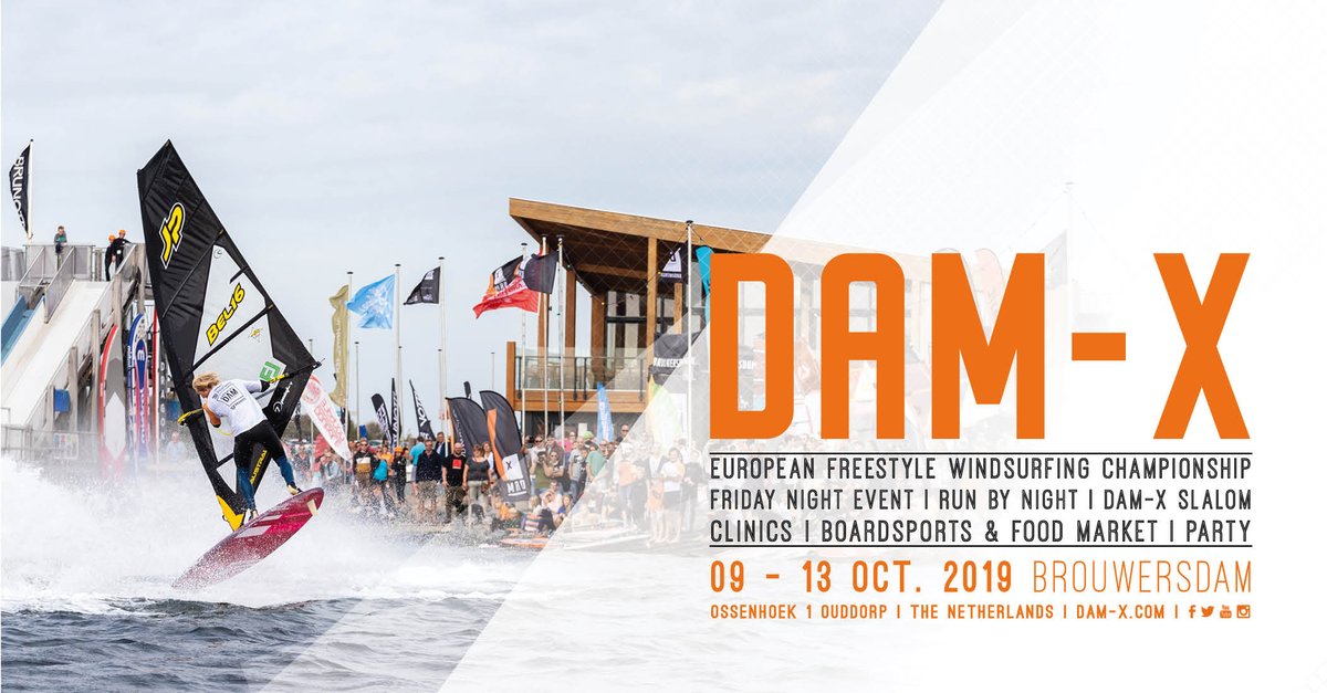 DAM-X 2019 | 9 - 13 oct #Brouwersdam #DAMX #Brunotti #ProvincieZeeland #EFPT