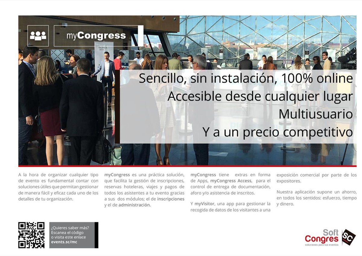 softcongress's tweet photo. 📍En el Curso Endovascular Vall d'Hebron van a utilizar para su gestión myCongress y la web realizada por @softcongres lo que permite una gestión integral perfecta de todos los aspectos del curso en myCongres. Más info en: https://t.co/kHOGK1qboi #Events #SoftCongres #cevh https://t.co/xMHizoNmJs