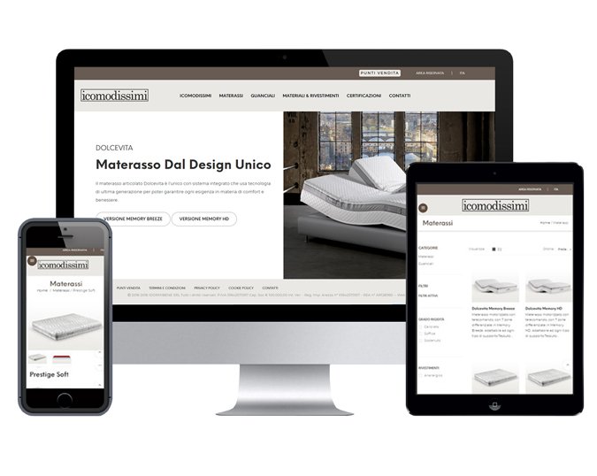 Il brand toscano #Icomodissimi online con il nuovo sito web #B2B, linea di materassi e sistemi letto realizzati con materiali e tessuti ad altissimo grado di innovazione e funzionalità. ow.ly/9Icw50lbEDQ