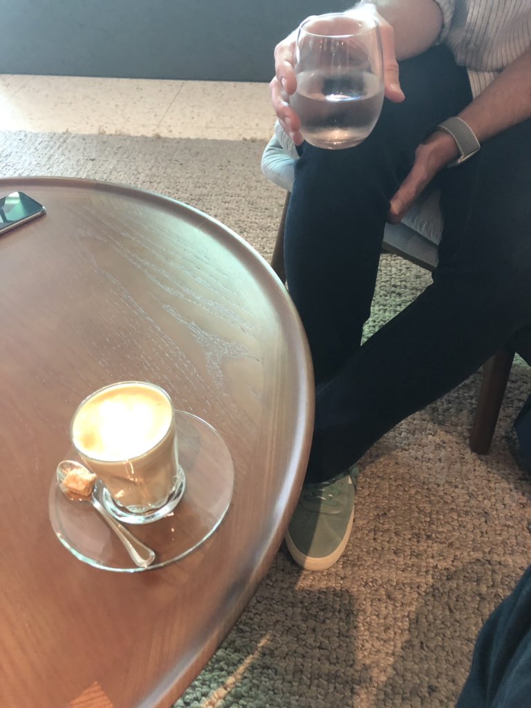 Coffee with  @ehn: CERN, Spotify, fragmentation, things that don’t scale, cultural context changes, trade, effective charity, education, Lambda school, protectionism, travelling with family, buying furniture, interactive theatre, climate change, being an employee vs consultant