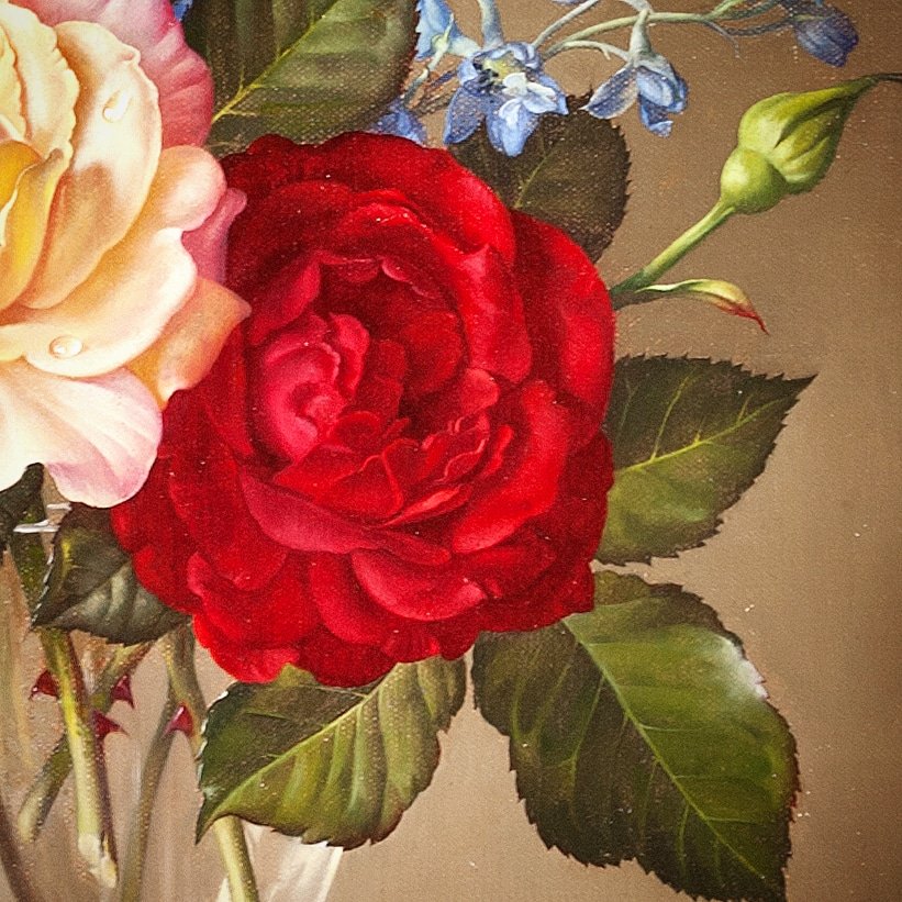 To all our 'Secret Artmirers' Please be our Fine Art Valentine x
Roses have always been a feature in art throughout the ages, as shown here in our beautiful James Noble painting.
<a href="/BroadwayUK/">Broadway Cotswolds</a>
<a href="/ThePimlicoRoad/">Pimlico Road SW</a>
#valentine
#valentineroses
#rose