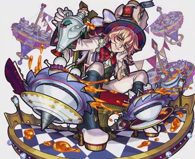 マッドハッターのtwitterイラスト検索結果 古い順