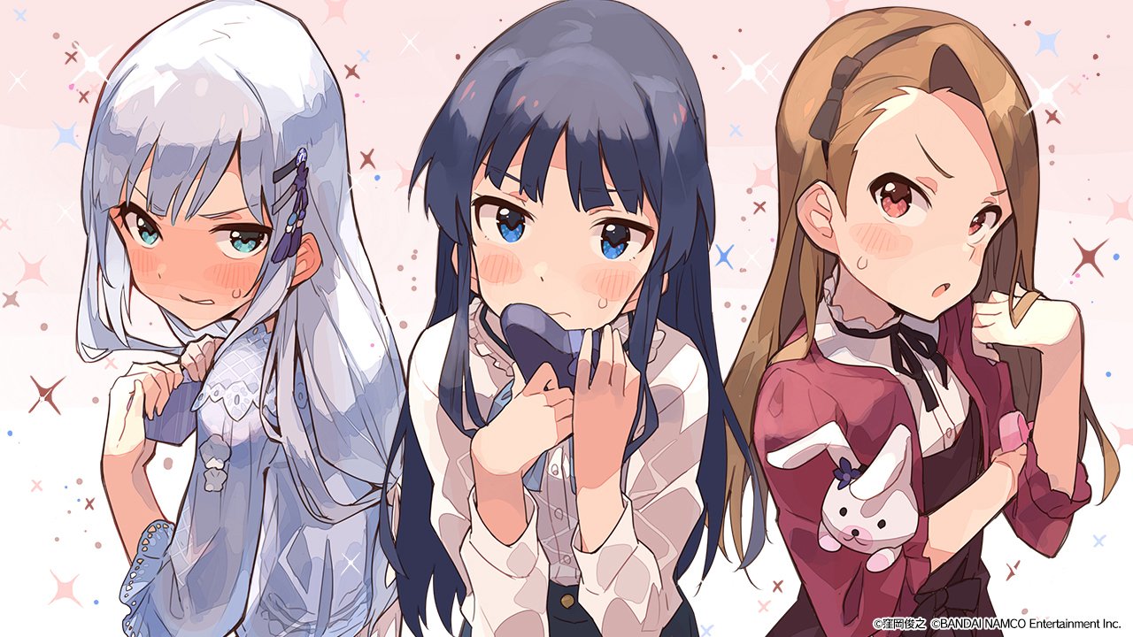 ミリオンライブ シアターデイズ 公式 バレンタインを記念して アプリのタイトル画面が特別なイラストに変わっています 期間限定なので この機会にぜひお楽しみください それと アイドルのみんなも 劇場でプロデューサーさんを待っているみたい ミリオンライブ シアターデイズ 公式 バレンタインを記念して アプリのタイトル画面が特別なイラストに変わっています 期間限定なので この機会にぜひお楽しみください それと アイドルのみんなも 劇場でプロデューサーさんを待っているみたい