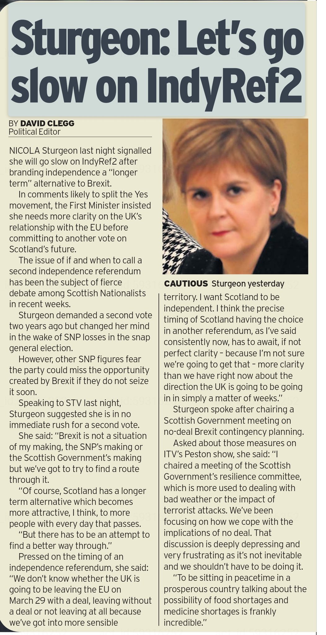 Agent P on Twitter "Oh dear. Sturgeon's mega salary transcends