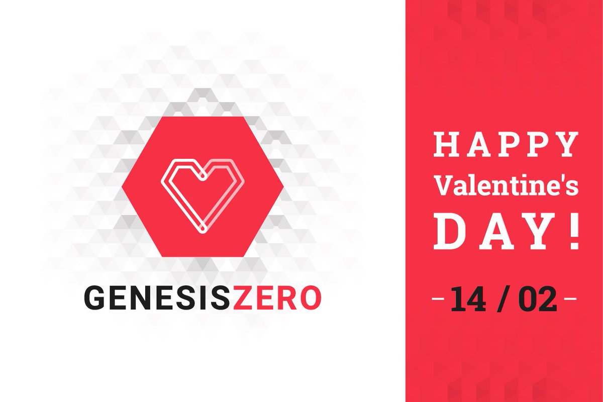 GenesisZero_com's tweet photo. Happy Valentine's Day! 
#Valentines #Genesiszero https://t.co/VwNPw9wq4V
