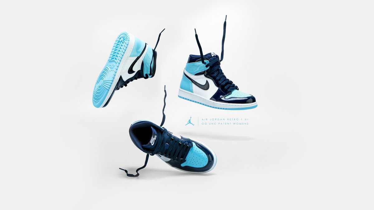 Shoepalace Com בטוויטר Air Jordan Retro 1 Hi Og Unc Patent Womens Lifestyle Shoe Obsidian Blue Chill White Limit One Per Customer T Co 5bqyfhxclq T Co Na4uosx12i