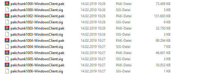 Shiina On Twitter There Are 7 Encrypted Pak Files Fortnite Pakchunk Files Fortnite Pakchunk Files Shiina On Twitter There Are 7 Encrypted Pak Files