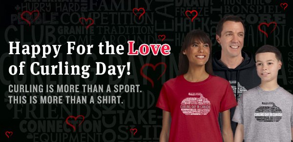 Happy LOVE day! The shirt that says it all. Showcase the sport you love and the community that you are so proud to be a part of, by purchasing a shirt that will support youth #curling programs across Canada!

Get yours today: teesforthepeople.com/products/curli…

#FortheLoveofCurling