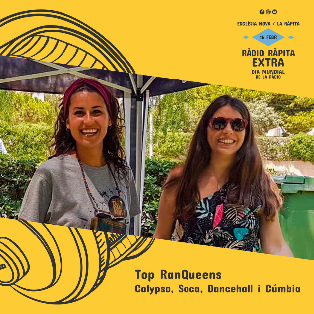 ToprankingR's tweet photo. Artistes convidades a la 3a edició Ràdio Ràpita Extra 🎙️

📅 16 de Febrer
📍 Església Nova, La Ràpita

#DiaMundialDeLaRadio #ràdioràpitaextra #ràdioràpita #toprankingshow #laràpita https://t.co/Cwmkieyn1S