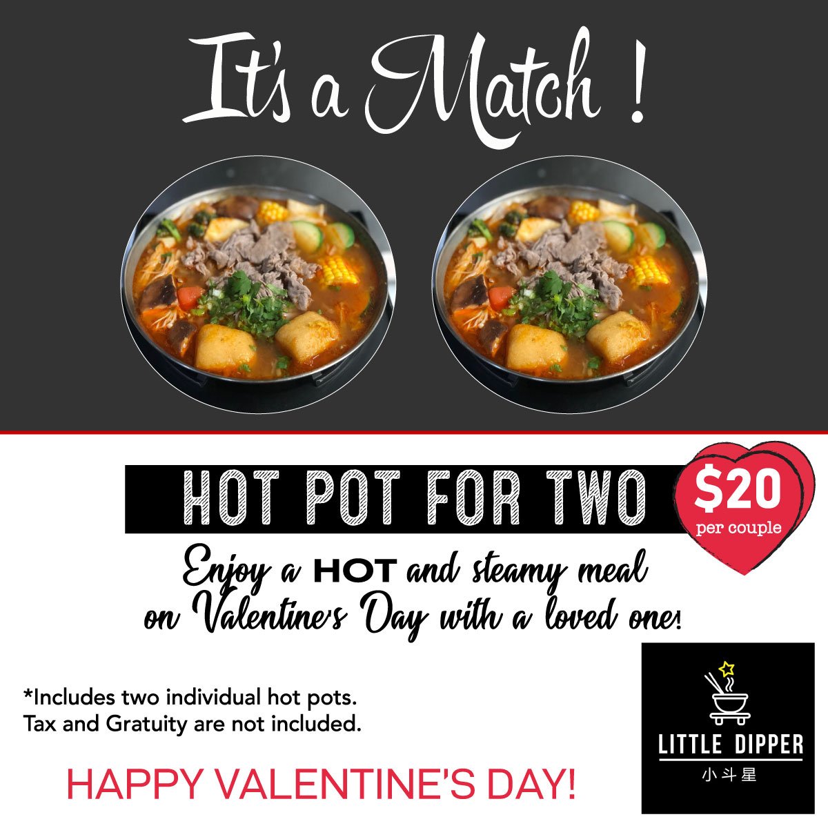 Happy Valentine's Day! Hope your day is filled with reminders of how much you're loved. <3