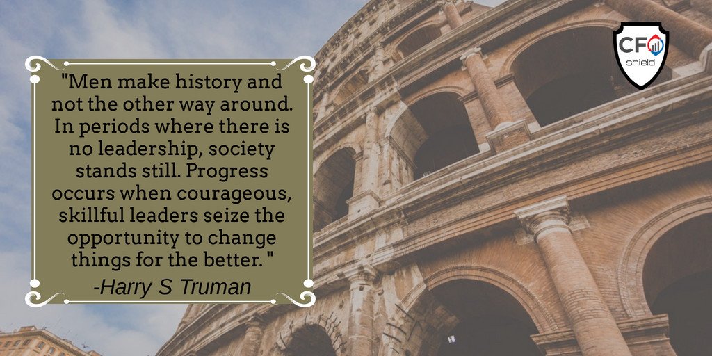CFOshield's tweet photo. Leaders can affect history and the direction we are going.  #CFOShield #Leadership #QuickBooks  https://t.co/ZpYqTiIsbH https://t.co/7IrRkpGDbq
