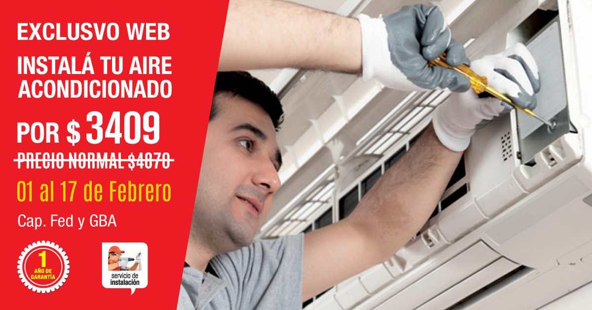 ¡Que no se te pase el #Verano sin disfrutar de tu Aire Acondicionado! easy.com.ar/tienda/es/easy…