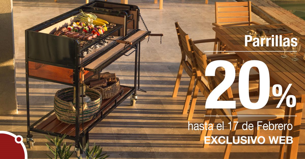 Si sos de esos fanáticos de cocinar a las brasas, tenemos algo para vos 👉 ¡20% DE DESCUENTO EN PARRILLAS!  ​easy.com.ar/tienda/es/easy…