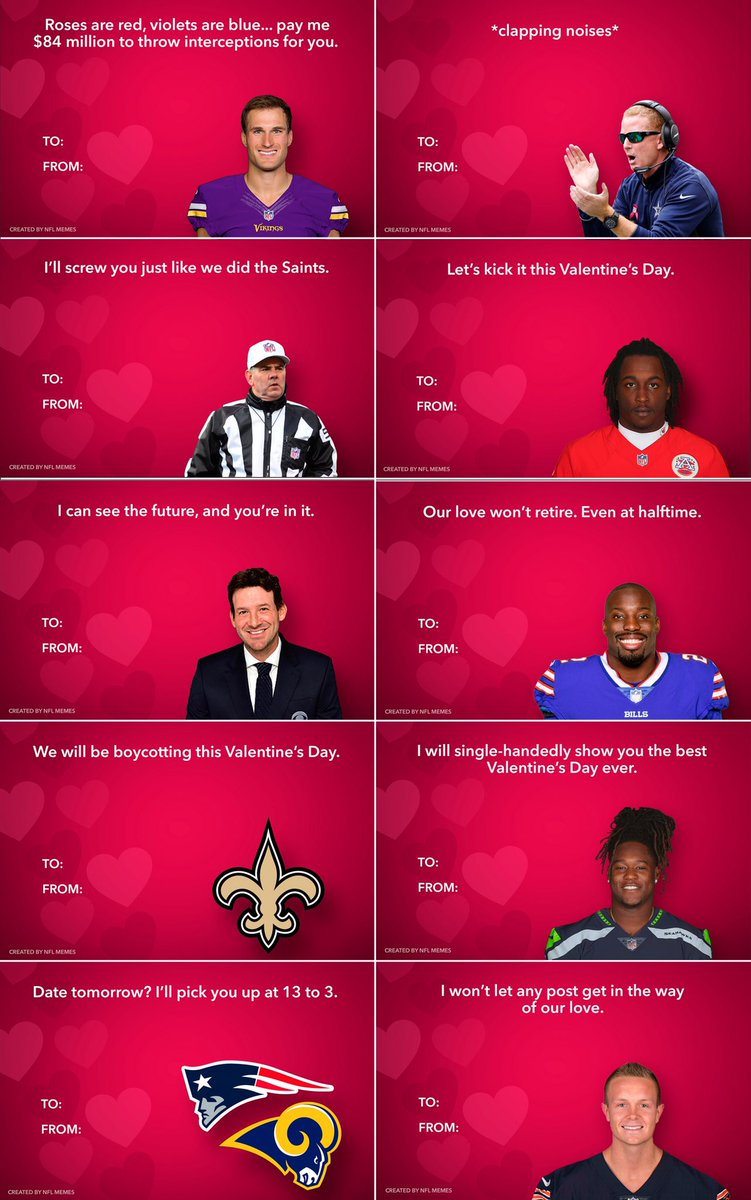 Nfl Memes Valentines Day Cards 2023 Get Valentines Day 2023 Update