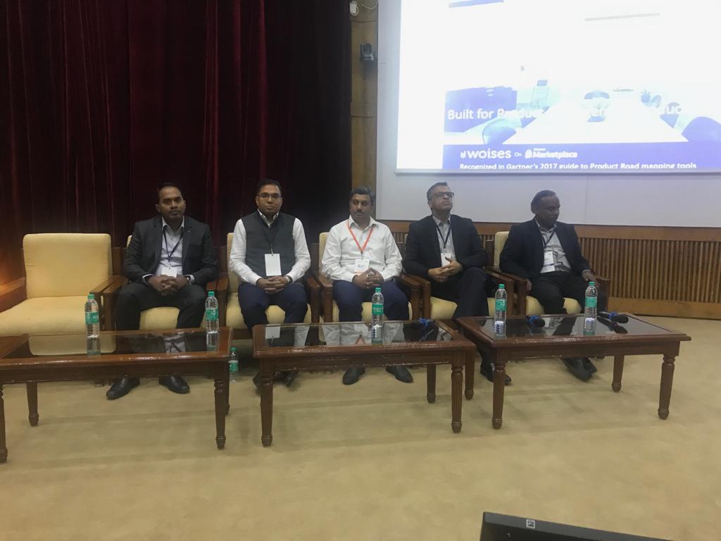 iimb_official's tweet photo. The Product Management Founders and CEOs panel begins at #SPMSummit The audience is as enthusiastic as ever to engage in this interactive session. @clari5_AI @allwoises https://t.co/niEP9MJ9E9