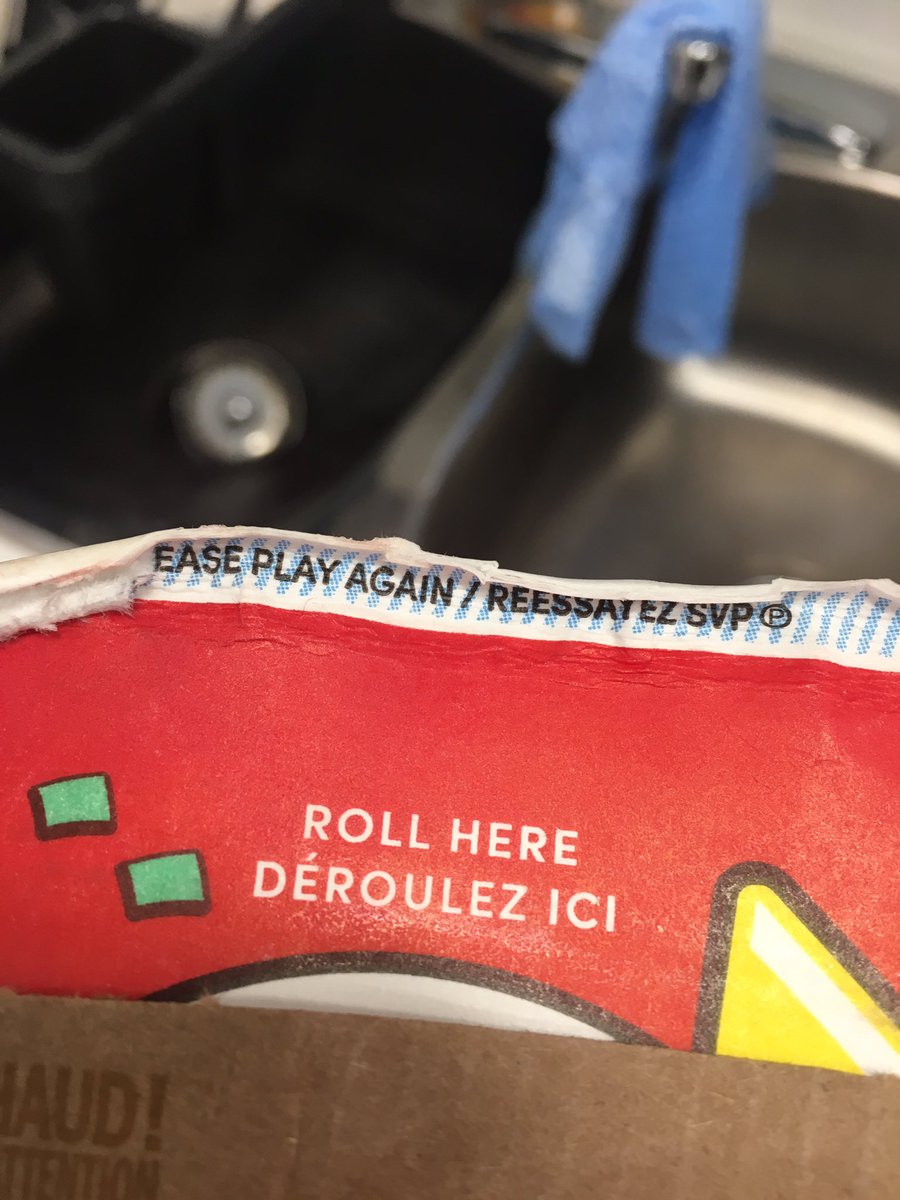 13KVB's tweet photo. Love you too @TimHortons 🙄 #NeverAWinner 0/6 https://t.co/ajYrVGjc90