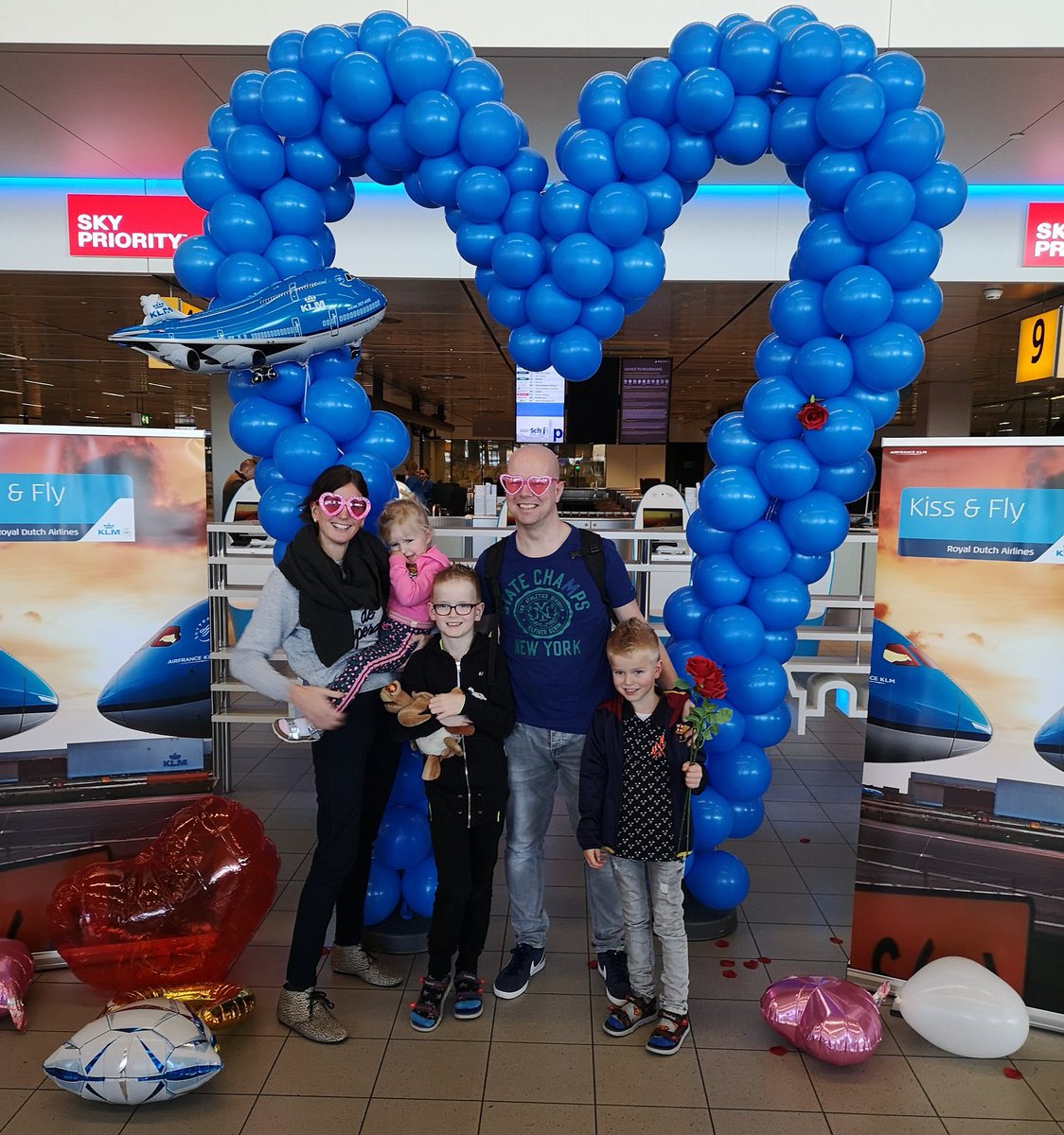 Happy valentine 😍 <a href="/KLM/">KLM</a>