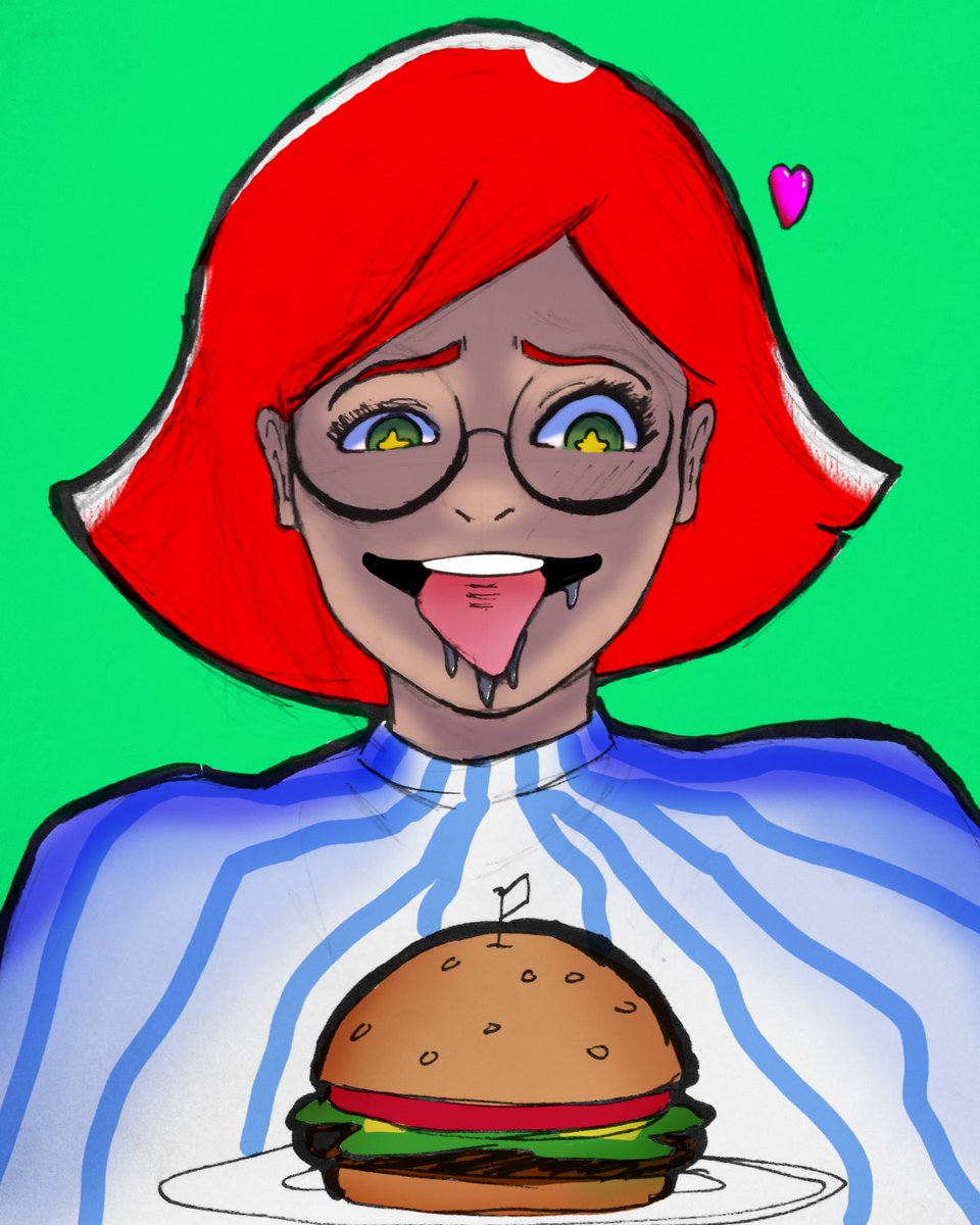 CeleryDraws's tweet photo. @Wendys I made a sticker hope you like it. https://t.co/GqSBer79uz