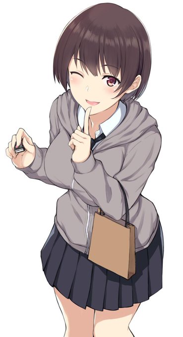 バレンタインイラスト
「みんなの前では恥ずかしいからこれで我慢してね♡」
この後色々もらっちゃうのであった… 