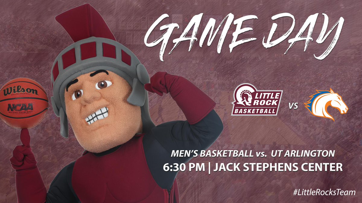 MaximusLR's tweet image. 🚨 IT’S GAME DAY! 🚨

@LittleRockMBB hosts UT-Arlington tonight at 6:30pm! Don’t have your tickets? Click the link below and use promo code “BOGO” for our buy one, get one free Valentine’s Day special! I’ll see you there!

TIX 🎟️: bit.ly/2E9Q1na

#LittleRocksTeam