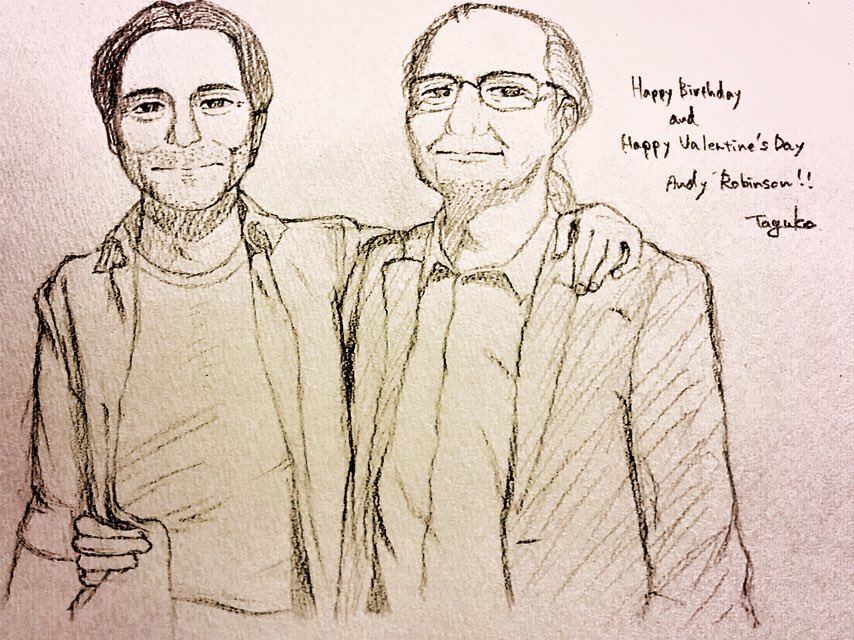 Happy Birthday and Happy Valentine s Day Andrew Robinson   